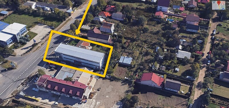 Calea Republicii spatiu industrial - hala de vanzare