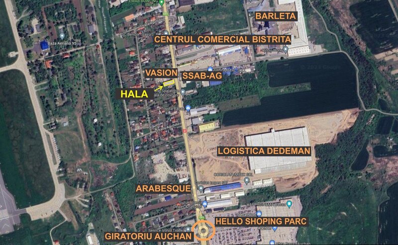 Calea Republicii spatiu industrial - hala de vanzare